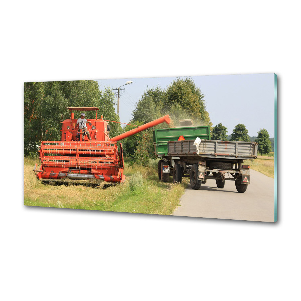 Panel de pared de cocina Cosechadora