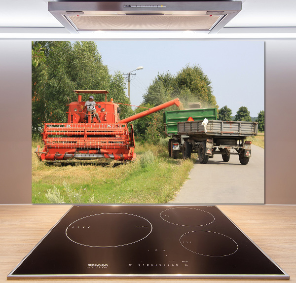 Panel de pared de cocina Cosechadora