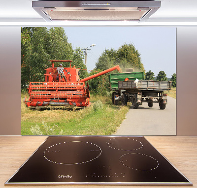 Panel de pared de cocina Cosechadora