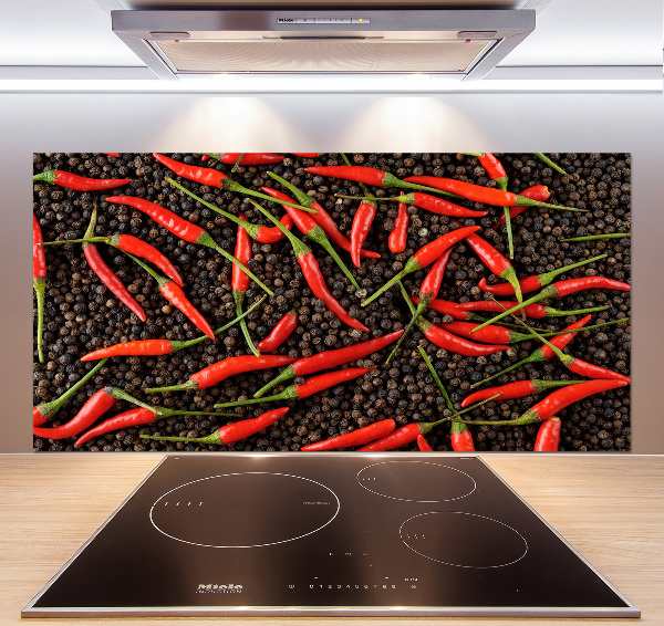 Salpicadero de cocina chiles