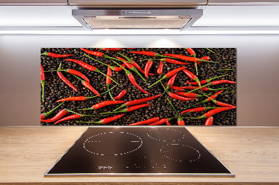 Salpicadero de cocina chiles