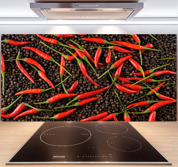 Panel do kuchni Papryczki chilli