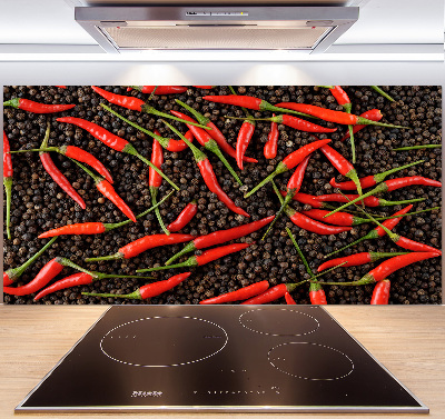 Salpicadero de cocina chiles