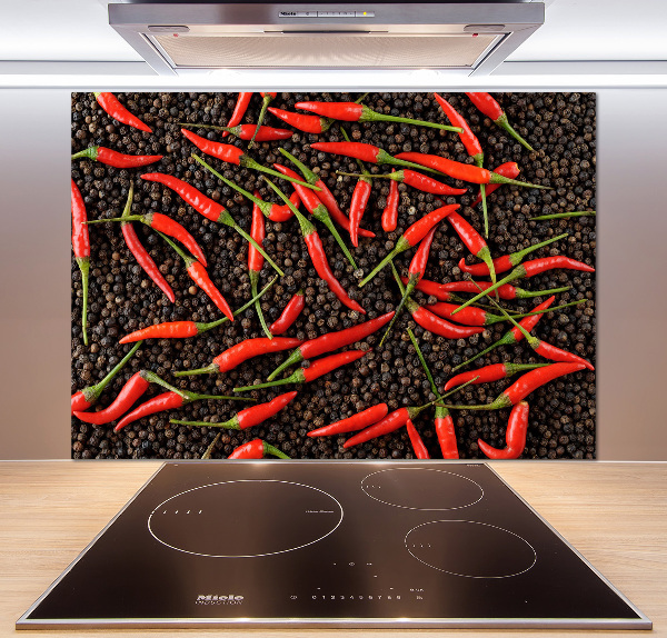 Salpicadero de cocina chiles