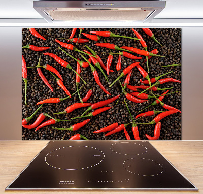 Salpicadero de cocina chiles