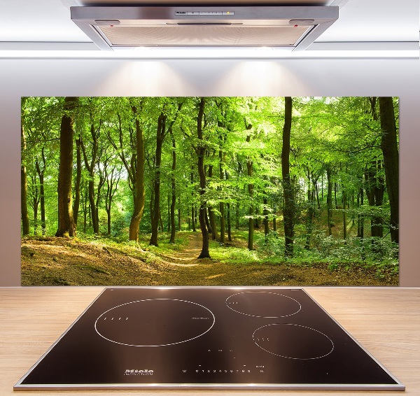 Panel do kuchni Leśna ścieżka
