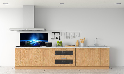 Panel antisalpicaduras Planeta Tierra