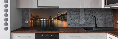 Panel antisalpicaduras Entre los puentes