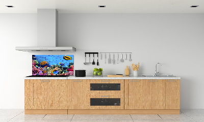 Panel de pared de cocina Arrecife de coral