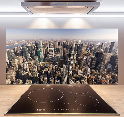 Panel para cocina Vista aérea de Nueva York