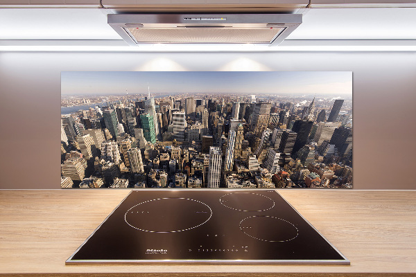 Panel para cocina Vista aérea de Nueva York