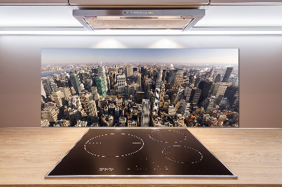 Panel para cocina Vista aérea de Nueva York
