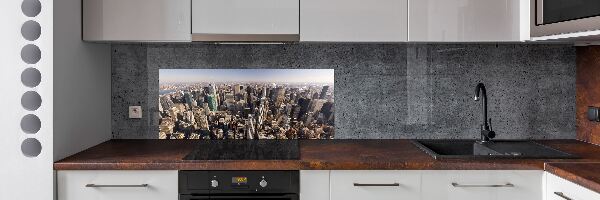 Panel para cocina Vista aérea de Nueva York