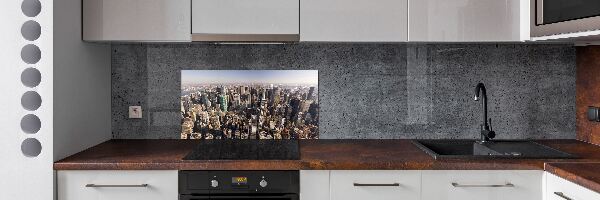 Panel para cocina Vista aérea de Nueva York