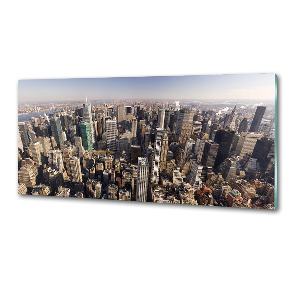Panel para cocina Vista aérea de Nueva York