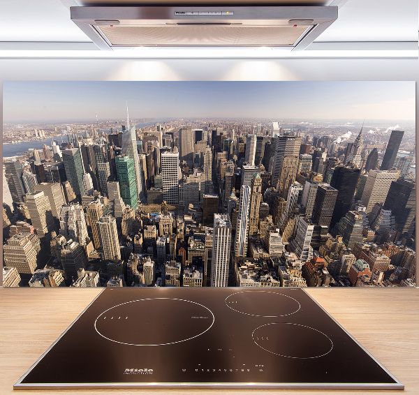 Panel para cocina Vista aérea de Nueva York