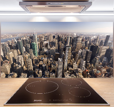 Panel para cocina Vista aérea de Nueva York