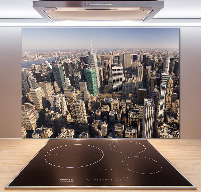 Panel para cocina Vista aérea de Nueva York