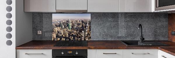 Panel para cocina Vista aérea de Nueva York