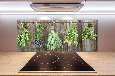 Panel para cocina Hierbas en una cuerda