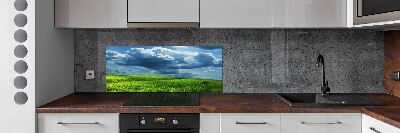 Panel do kuchni Burzowe chmury