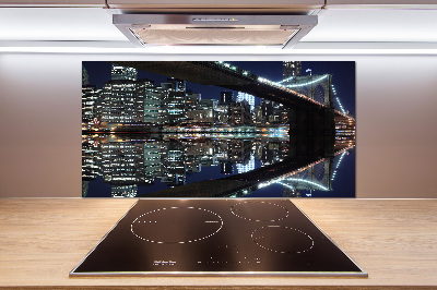 Panel de pared de cocina Puente de Brooklyn