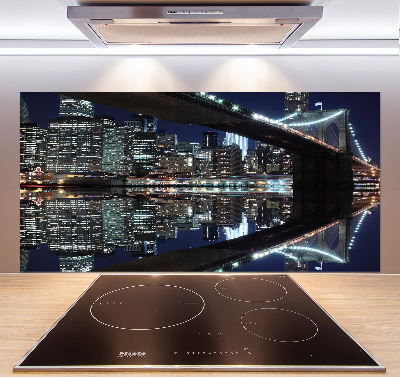 Panel de pared de cocina Puente de Brooklyn