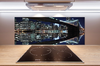 Panel de pared de cocina Puente de Brooklyn