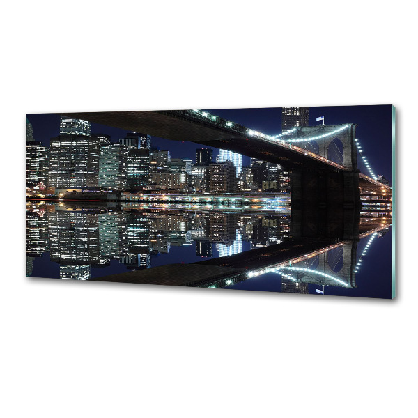 Panel de pared de cocina Puente de Brooklyn