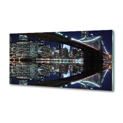 Panel de pared de cocina Puente de Brooklyn