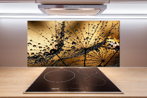 Salpicadero para cocina semillas de diente de león