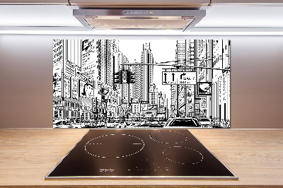 Panel para cocina Calles de Nueva York