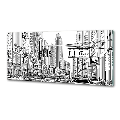 Panel para cocina Calles de Nueva York
