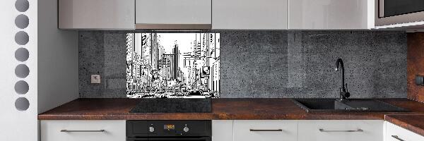 Panel para cocina Calles de Nueva York
