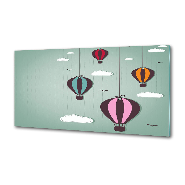Panel para cocina Globos voladores