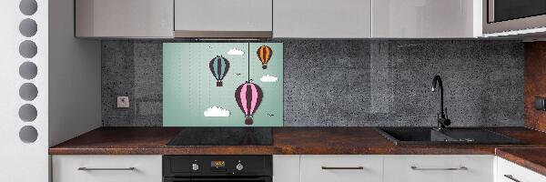 Panel para cocina Globos voladores