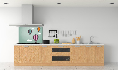 Panel para cocina Globos voladores
