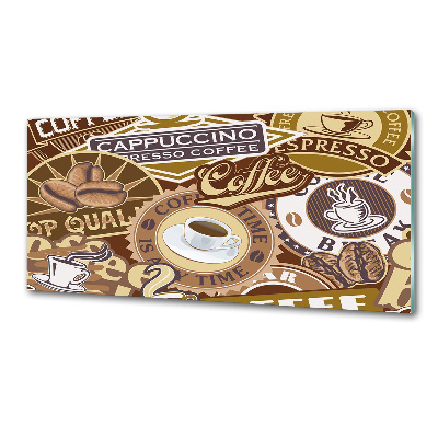 Panel de pared de cocina Cafetería