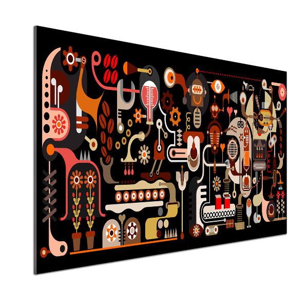 Panel para cocina Producción de café