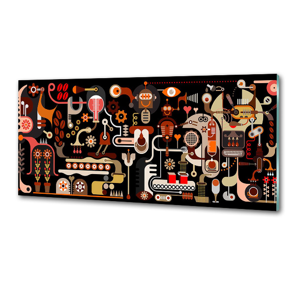 Panel para cocina Producción de café