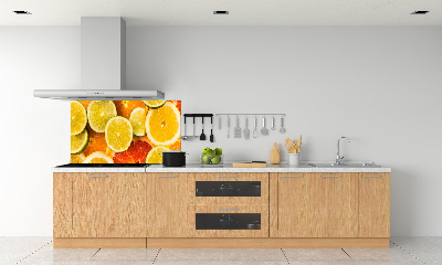 Panel de pared de cocina Frutas cítricas