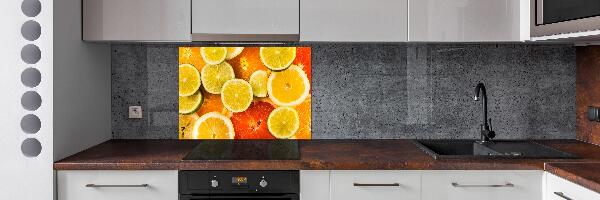 Panel de pared de cocina Frutas cítricas