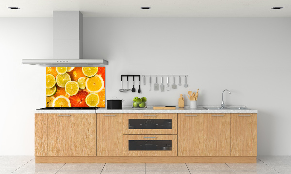 Panel de pared de cocina Frutas cítricas
