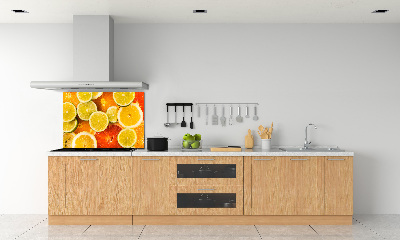 Panel de pared de cocina Frutas cítricas