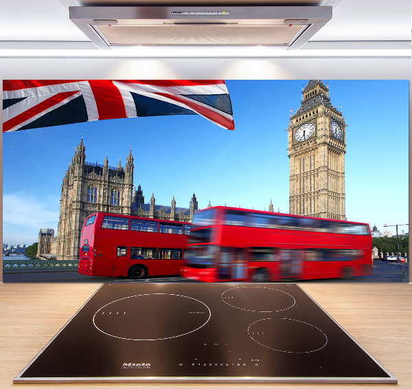 Panel para cocina autobús de Londres