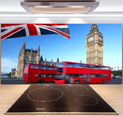 Panel para cocina autobús de Londres