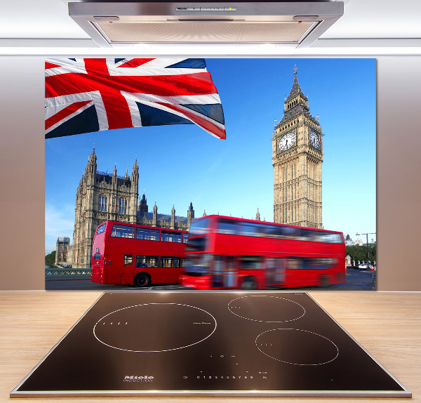 Panel para cocina autobús de Londres