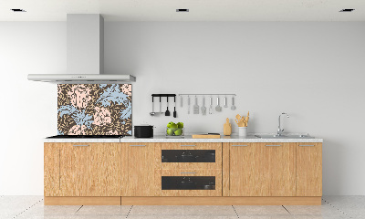 Salpicadero para cocina Patrón floral