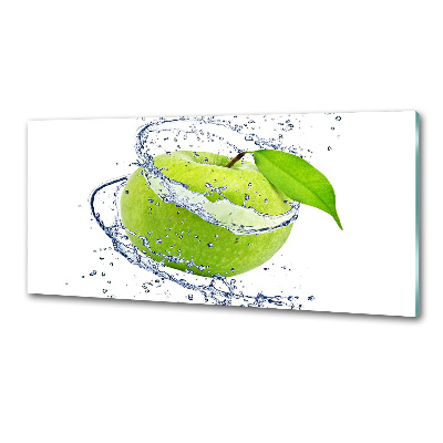 Salpicadero para cocina manzana verde