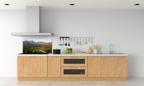 Panel antisalpicaduras Un claro en los montes Tatra